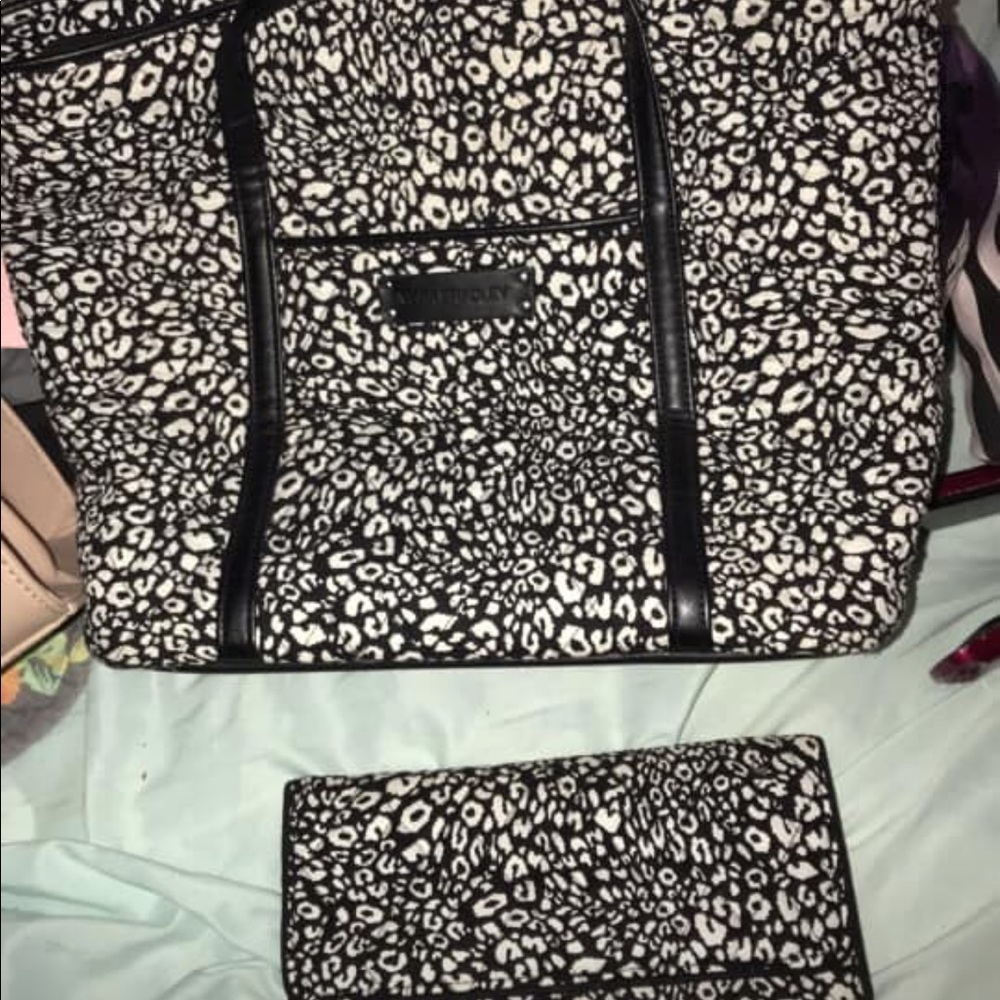 Vera Bradley purse and matching wallet
